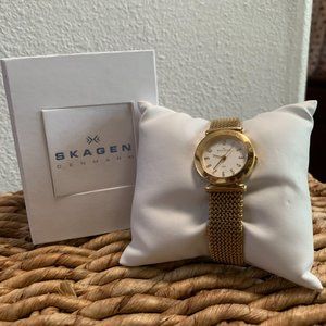 Skagen Womens Gold Watch